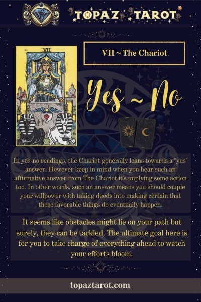 The chariot yes or no