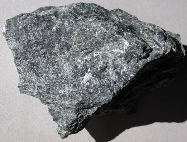 Serpentinite (quarry south of Roxbury, Vermont, USA)