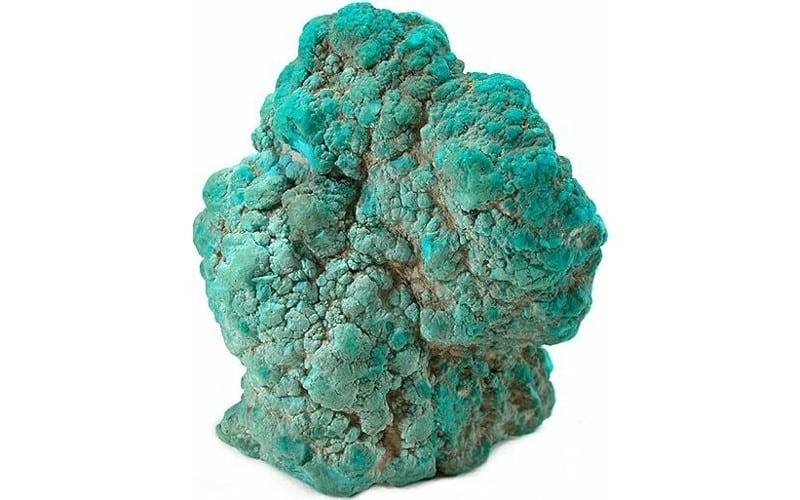 Turquoise is a beautiful blue crystal with matrix-like patterns. However, it is also important for spiritual practices, healing, and wisdom.